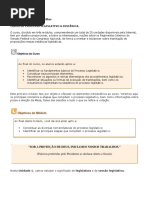 Curso de Processo Legislativo 