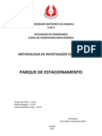 UNIVERSIDADE-METODISTA-De-ANGOLA Engenharia Mecatrónica Motologia de Investigação Científica Parque de Estacionamento