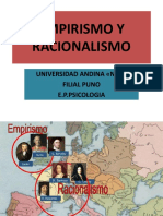 Empirismo y Racionalismo