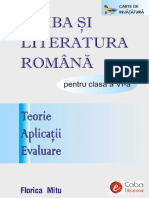 72908132 Limba Şi Literatura Romană Pentru Clasa a 6 A