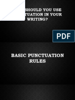 Why Should You Use Punctuation in Your Writing?