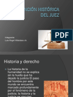 La Función Histórica Del Juez