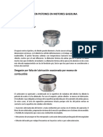 Daños en Pistones en Motores Gasolina