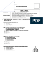 Evaluación Bimensual