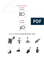 Simbologia Sistemas de Luces Automotrices