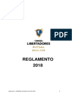 Reglamento Libertadores de Futsal 2018