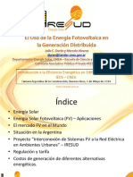 El Uso de La Energ Fotovoltaica en La Generacion Distribuida - Argentina