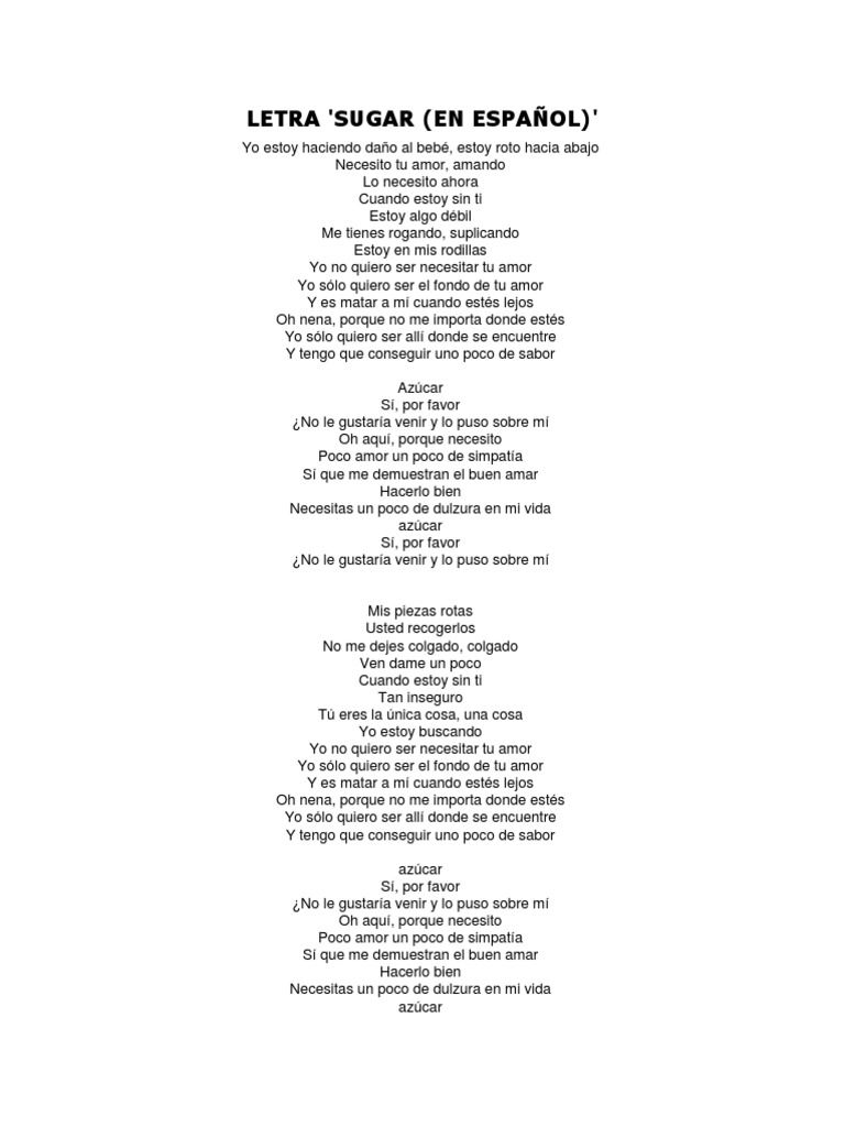 Letra de 