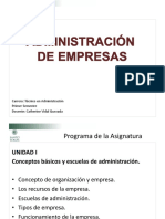 Administracion de Empresas