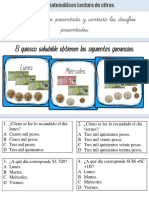 Simce Lectura de Cifras y Escritura de Cifras 1y2