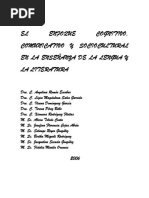 El Enfoque Cognitivo Cognitivo y Sociocultura Libro