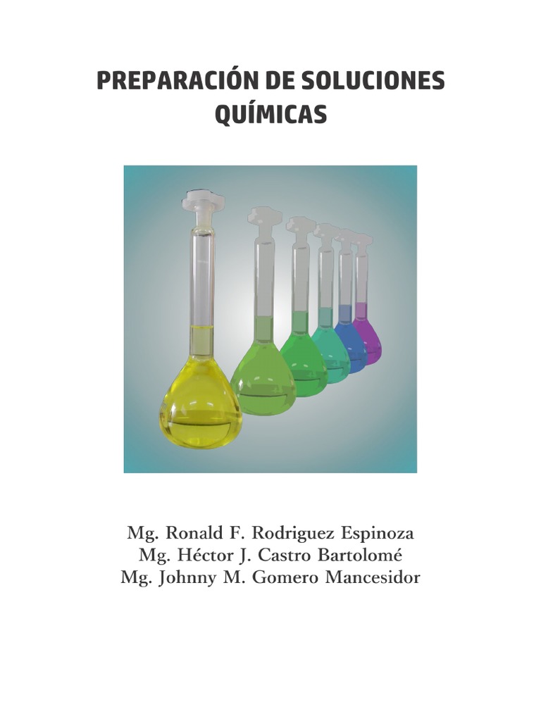 Preparación de Soluciones Concentración Solubilidad