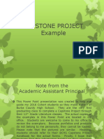 Capstone Project Example