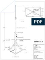 HELITA Support Mast Model (Flat Roof)
