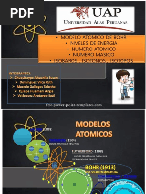 Expo De Quimica átomos Núcleo Atómico