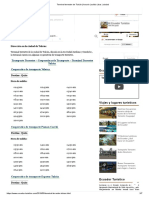 Terminal Terrestre de Tulcán - Horario - Salida - Bus - Ciudad