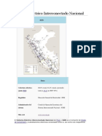 Sistema Eléctrico Interconectado Nacional