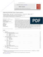 Îmbunătățirea Valorii Funcționale A Produselor Din Carne PDF