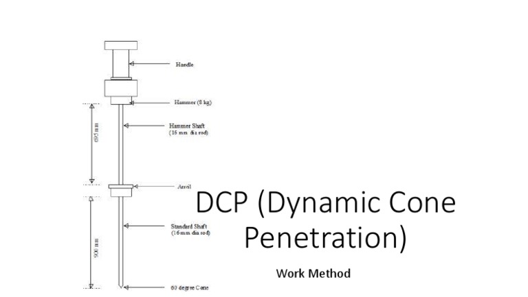 DCP (Dynamic Cone Penetration) | PDF