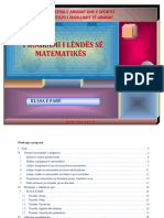 Matematike - KL 1 - Kurrikula e Re