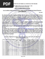 Download AIIMS MBBS Result 2018 List by The Indian Express SN381994397 doc pdf