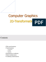 Computer Graphics: 2D-Transformations
