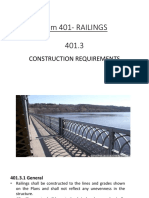Construction Requirements - Railings