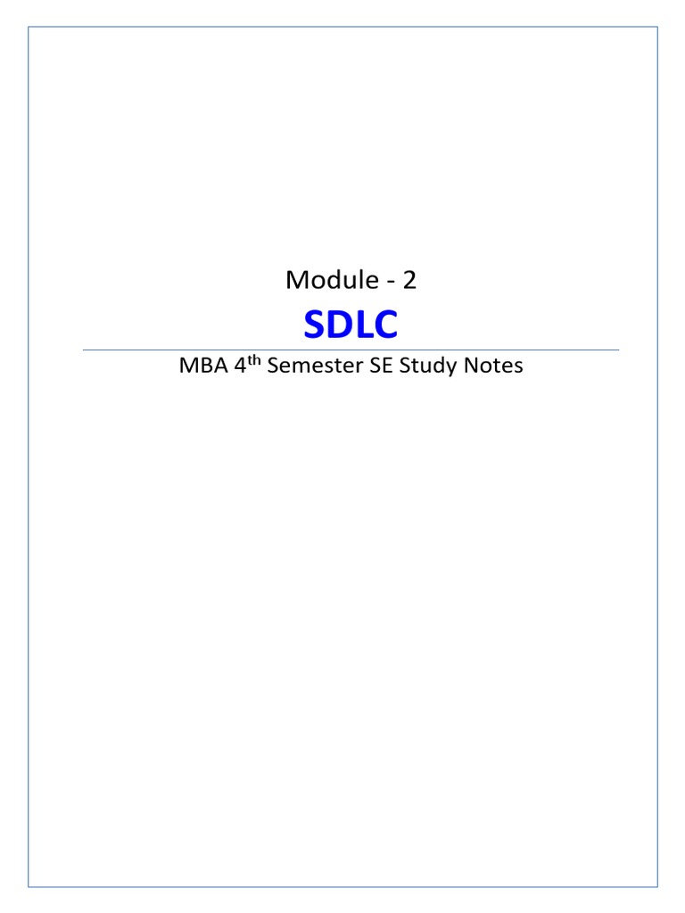 Module 2 - Process Models | PDF | Software Development Process | Agile ...