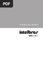 Manual_do_usuário_WRS 240 E - Roteador Wireless 108 Mbps_Português