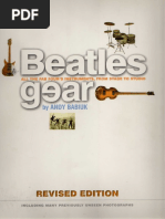 ビートルズ・ギア（Beatles gear)洋書 Beatles Gear: All the Fab Four's Instruments from Stage to Studio