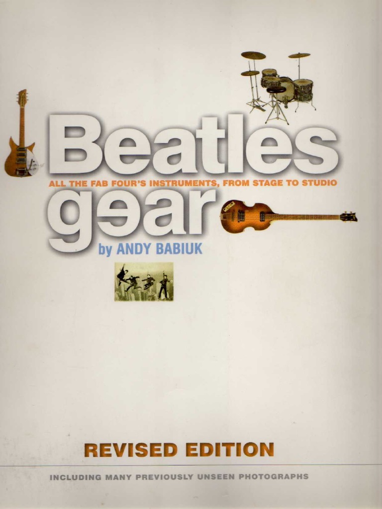 Amazon.co.jp: Beatles gear [新装・改訂版] 写真でたどる