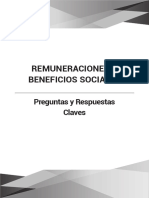 Remuneraciones y Beneficios Sociales