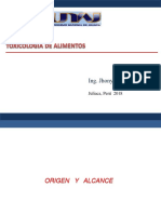 Toxicología de Alimentos - I PDF