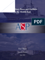 Fact Sheet - US Military Bases and Facilities Middle East