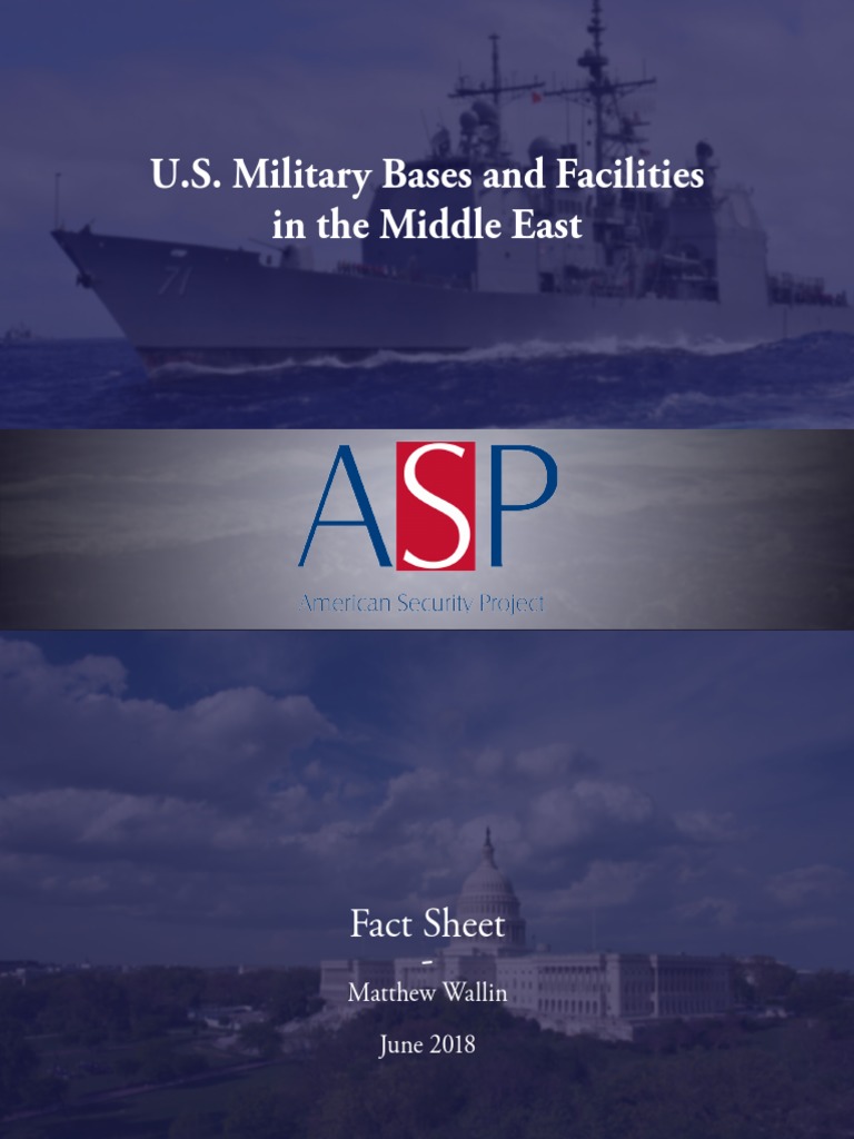 Fact Sheet - US Military Bases and Facilities Middle East | PDF ...