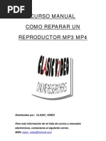 Download Manual de reparacin reproductor mp3 y mp4 by Michael Andres Sanchez Lara SN38202258 doc pdf