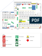 Mapa de Evacuacion y Riesgos Almacen Pluspetrol