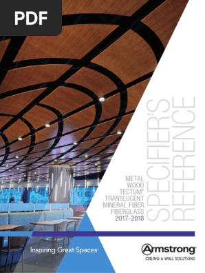 Armstrong Ceilings And Walls Specifiers Reference 1