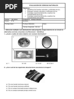 EVALUACIÓNUNIDAD+SONIDO+Y+LUZ