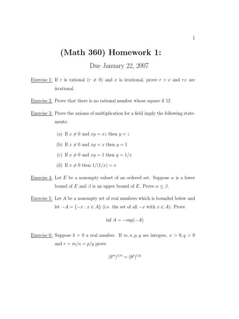 Homework 1 | PDF | Teaching Methods & Materials