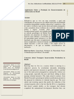 Produção de Encarceramento de Adolescentes No Brasil