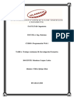 Trabajo Autónomo de Investigación Formativa