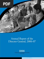 Download IRRI Annual Report 2006 by International Rice Research Institute SN38203459 doc pdf