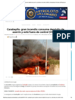 Carabayllo_ Gran Incendio Consume Depósito de Aserrín y Está Fuera de Control (VIDEO) _ Actualidad y Policiales _ ElPopular
