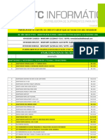 Parcelamos no cartão de crédito verifique as taxas