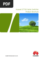 Huawei S7700 Series Switches Product Brochure