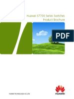 Huawei S7700 Series Switches Product Brochure