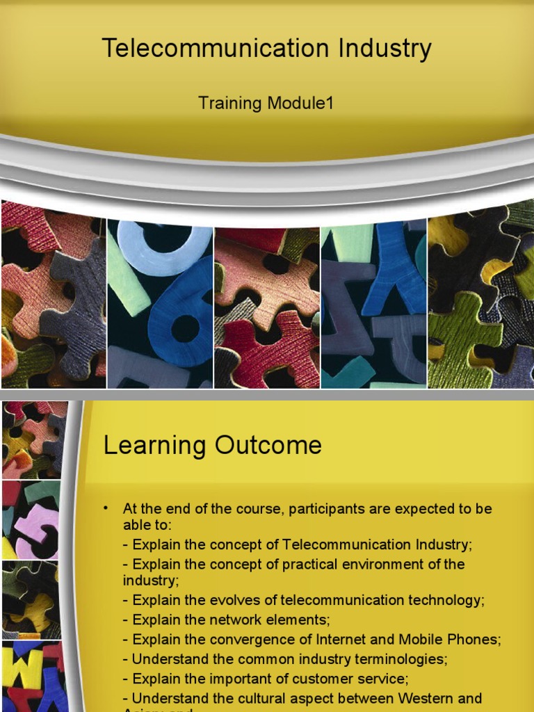 Telecommunication Industry Training Module | PDF | Career & Growth