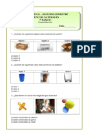 Prueba Ciencias Naturales