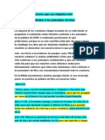 Factores que nos impiden vivir conforme a Dios